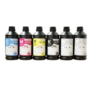 Keditec UV printing ink (6 bottles)